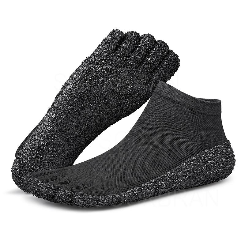 

Five-toed shoes for men and women couples Creek shoes Beach water rafting shoes Fitness yoga running shoes Bare feet socks shoes 35