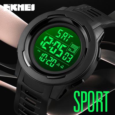 Men's Watch Outdoor Mountaineering Student Dual Time Electronic Watch Waterproof Multifunction Watch