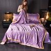 Ice Silk Air Conditioner Summer Cooling Quilt Summer Thin Quilt That Can Be Washed 1 Piece Without Pillowcase or Bed Sheet
