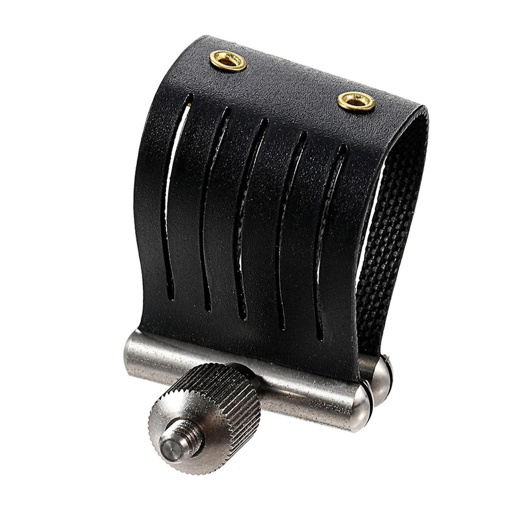Sax Ligature Fastener,Portable,High Performance,Adjustment Sax Clamp Saxophone Fastener Clip Single Screw for Beginner Musicians