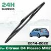Heckscheibenwischerblätter, Premium Allwetter-Wischerblätter Ersatz für Citroen C4 Picasso MK2 2014-2022