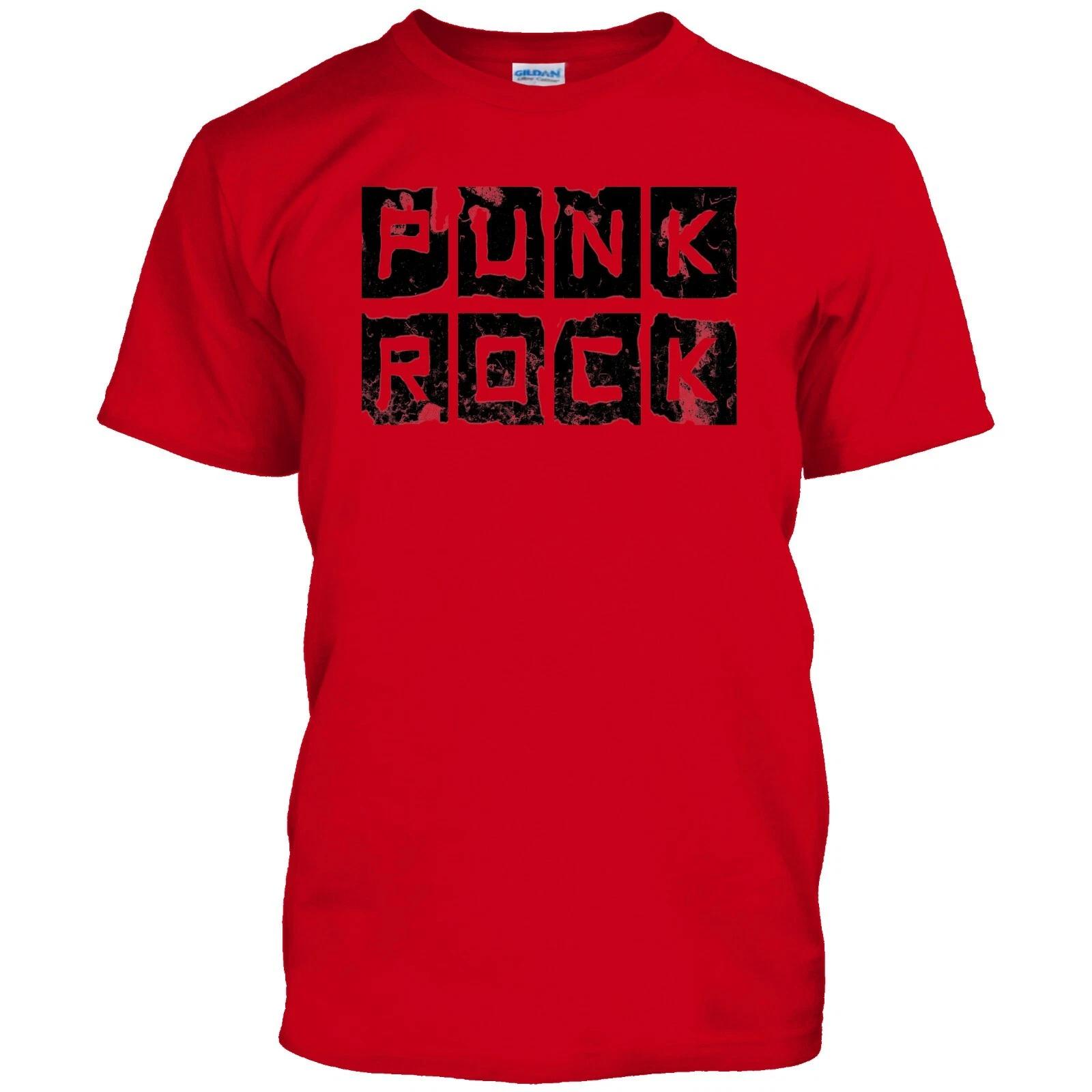 Mens Punk Rock Text T shirt Pistols Ruts Crass Buzzcocks M