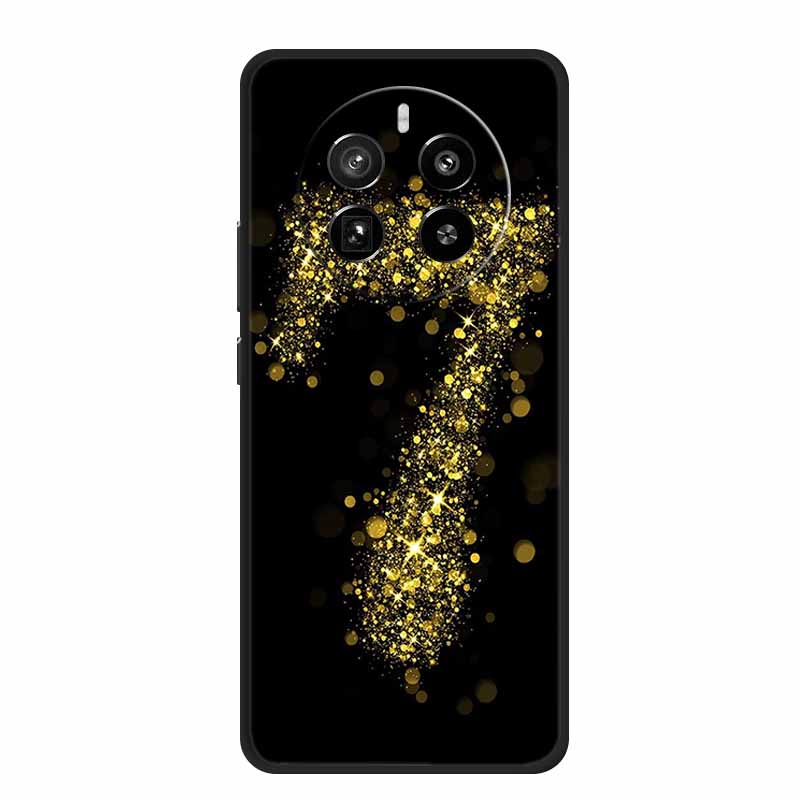 For Realme 12 Pro Case Realme12 Pro Plus 6.7" Black Silicone Soft Phone Case For Realme 12 Pro Back Cover Case 12Pro Coque Shell