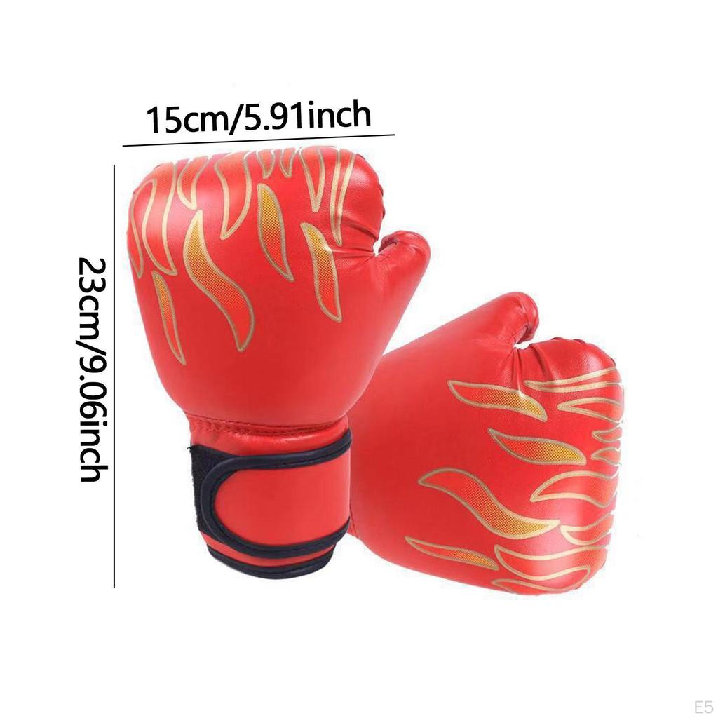 Kids Boxing Gloves Training Breathable, Portable Lightweight Sparring Gloves, Punching
