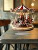 2D Acrylic Decor Pendant Christmas Table Decorations Carousel Shape Christmas Party Pendant Festive for Interior Holiday Home