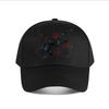 Drummer Heartbeat Rhythm Line Art Baseball Cap Fashion Outdoor Sports Sunhat Unisex Snapback Cap Womens