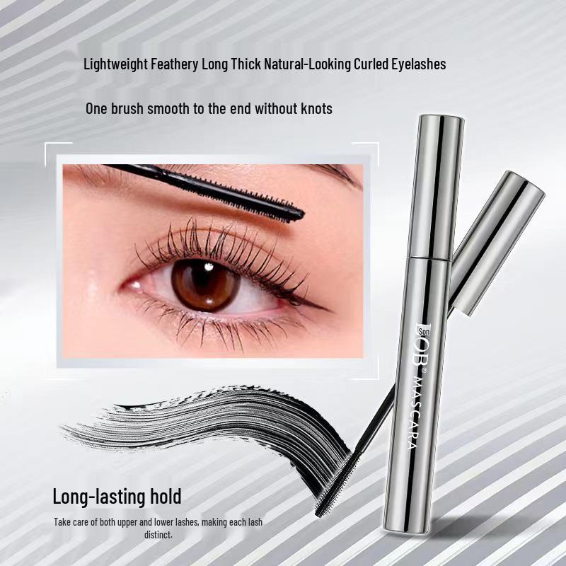 BOB Long-lasting Waterproof Clump-free Slim Curling Mascara for Short Eyelashes