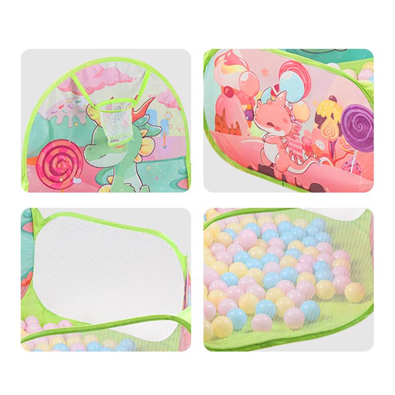 Children's Foldable Play Tent with Ball Pit