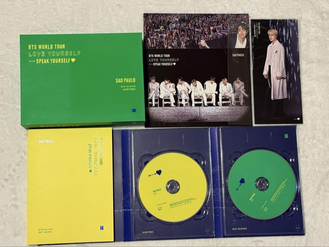 

[USED] BTS LOVE YOURSELF Sao Paulo DVD Random JIN