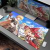 HD Genshin Impact Alice Anime Game Mousepad Large Gaming PC Compute Mouse Pad Gamer Keyboard Mouse Mat Rubber Anti Slip Desk Mat