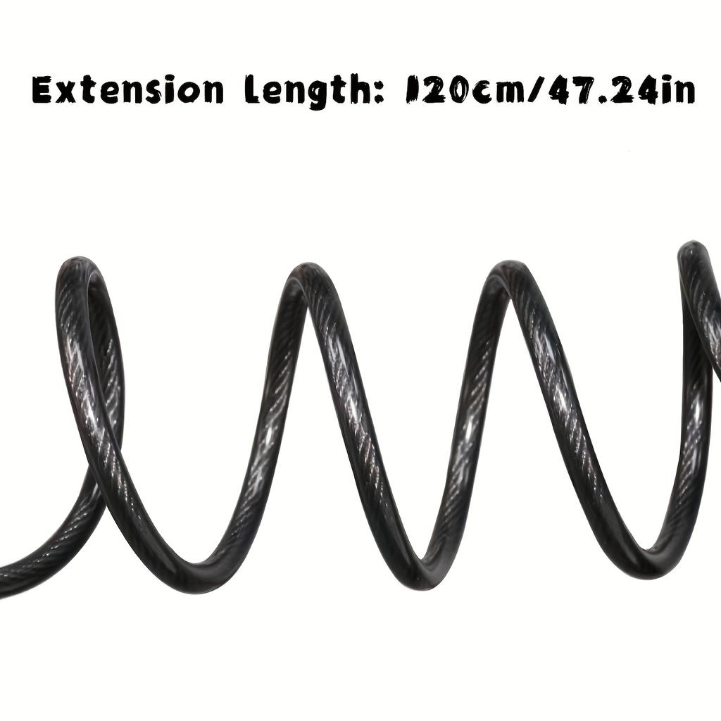4-Digit Bicycle Password Lock, Anti-Theft Portable Bike Lock, Suitable for Mountain And Road Bikes