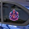 Autoaufkleber Om Hindu Symbol Aufkleber Wasserdicht Vinyl-Aufkleber auf Stoßstange Heckscheibe Laptop Selbstklebender Aufkleber Für Autozubehör TM262