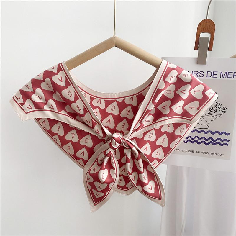 Triangle Over Shawls Scarves Shirt T-shirt Shoulder Fake CollarsVest  Scarf Sleeveless Jacket Shawls Detachable Collar for Women