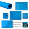 1pcs Anti-static Soldering Silicone Mat Heat-Resistant Work Pad For Hot Airs Guns Soldering Station Repair Desoldering Platform