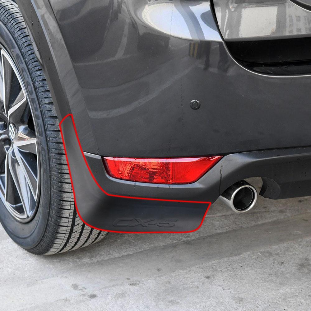 For Mazda CX5 CX-5 2017 2018 2019 Mudguards Cover 4Pcs Front Back Mudflaps Splash Mud Guards Mud Flaps Protector Accessories