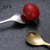 Long Handle Spoon Stainless Steel Coffee Spoon, with Bull Head Decor, Pudding Dessert Multifunctional Stirring for Milk Tea Yogurt Jam Rust Resistant