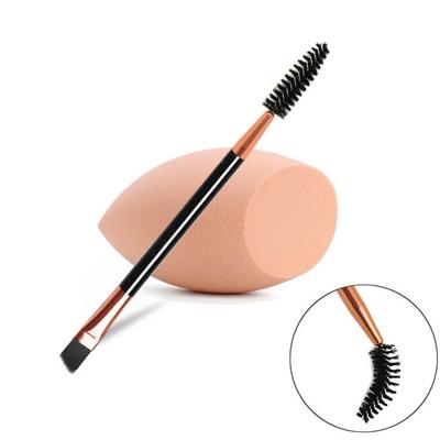 Angled Eyebrow Brush And Eyelash Brush