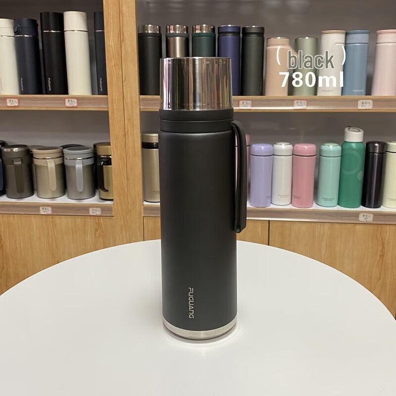 

FUGUANG Langxing Portable Dual-Drink Stainless Steel Tumbler 780ML