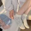 Floral Women's Spring & Summer Non-Slip Low-Cut Boat Socks – Thin, Breathable, Versatile Cotton
