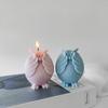 3D Owl Silicone Candle Mold DIY Scented Candle Wax Molds Handmade Plaster Resin Soap Making Craft Mold Desktop Ornament