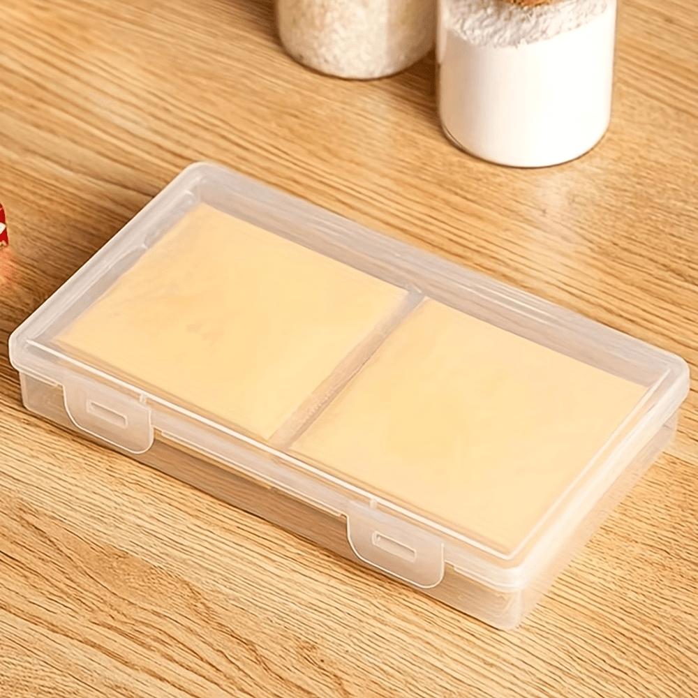 

Transparent Portable Storage Box - Cheese Container for Restaurant Kitchen and Festive Occasions 1pc