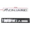 MONJARO letter tail logo for Geely series car modified Monjaro trunk label rear boot decals ABS stickers emblem car accessories