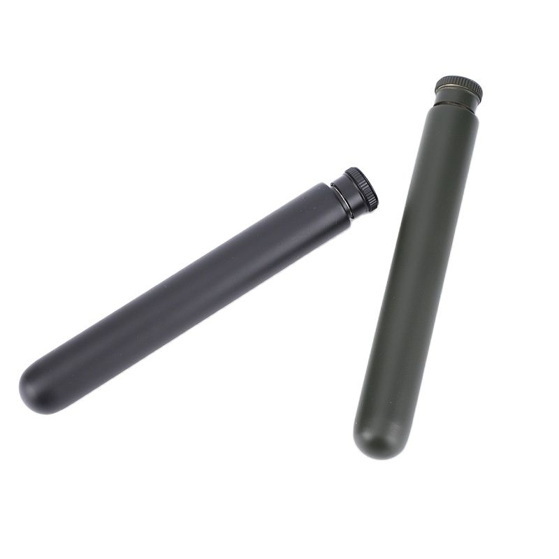 Edelstahlrohr Taschenflasche 1-2oz Whisky Wodka Taschenflasche Bemalt