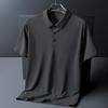 Large Size 8XL Summer Men Polo Shirt Casual Loose Ice Silk Short Sleeve T Shirt Men Quick-drying Business Men Wear