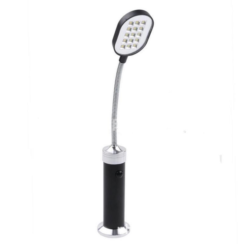 Flashlight Flexible Working Lamp with Magnet 15LED Service Lamp Small Table Lamp