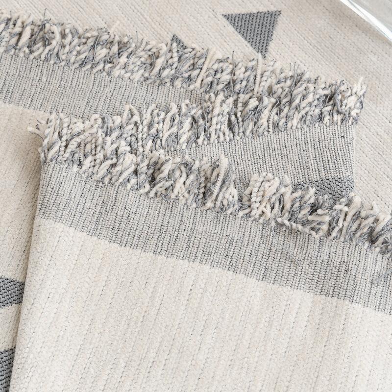 Capa de sofá estampada geométrica de 1/2/3/4 lugares, cobertor de toalha de sofá de chenille, capa de sofá macia, universal, anti-riscos de gato, cobertores de sofá