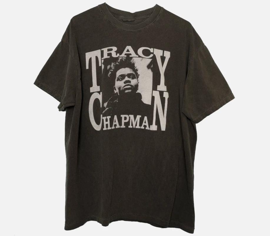 Tracy Chapman Blues Rock Soul Crossroads Unisex Cotton T-Shirt XL