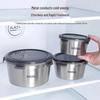DM 316L Stainless Steel Sealed Lunch Box Set - 3500ml