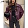 JPNTKY Women's Vintage Casual Solid Color Print Autumn Winter Long Sleeve  Jackets & Coats International Design