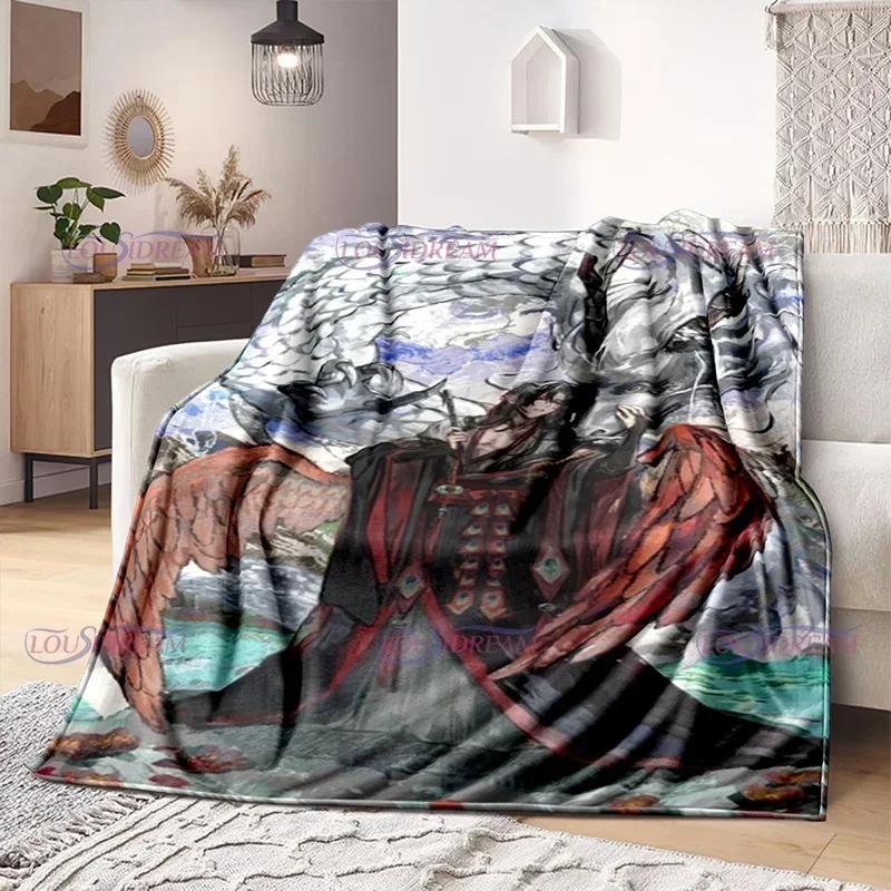 Tegneserier tegneserie Mo Dao Zu Shi Wei Wuxian Flanellteppe Sofa Jente Varmt Hjem Lan Wangji Teppe Gave Tilpass Kvinne Sengetøy