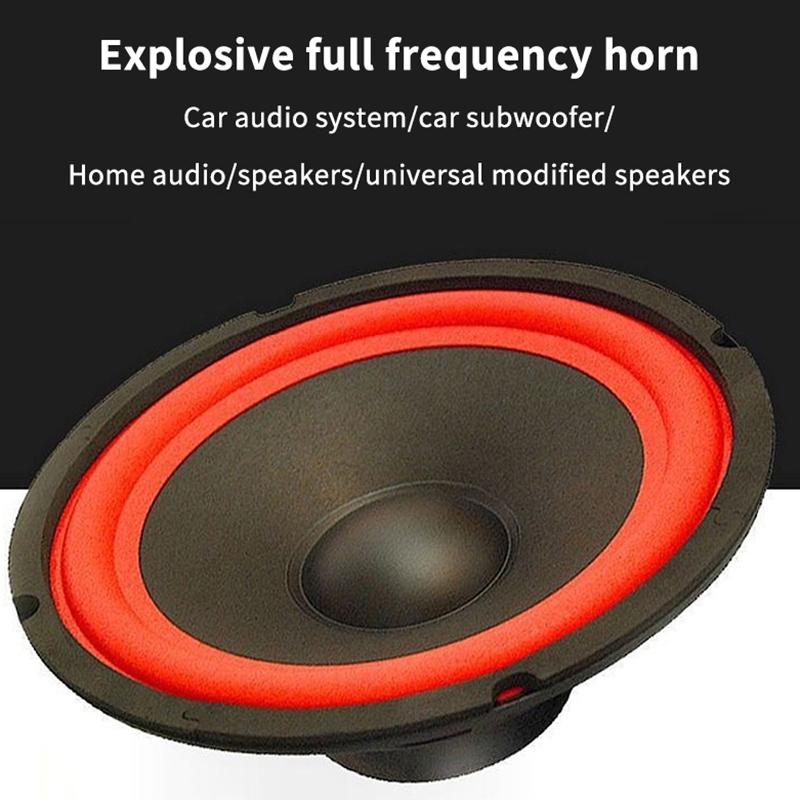 5/6/8/10 Inch Car Speakers Hifi Coaxial Subwoofer Music Full Range Frequency Car Stereo Speaker For Universal Car Home Audio