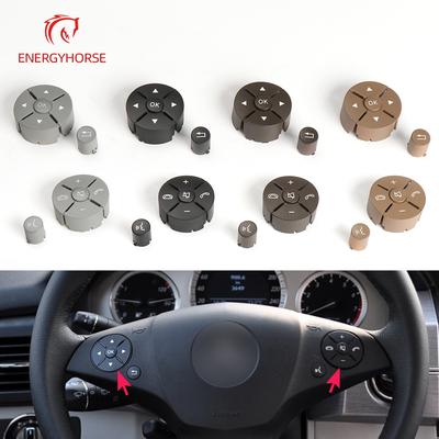 For Mercedes W204 W212 Steering Wheel Switch Control Buttons Car Multi-function Switch Buttons For Benz C E GLK Class