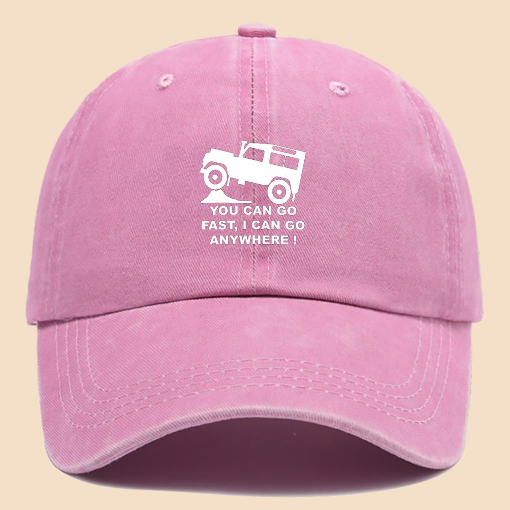 Printed baseball cap urban casual trucker hat dad hat