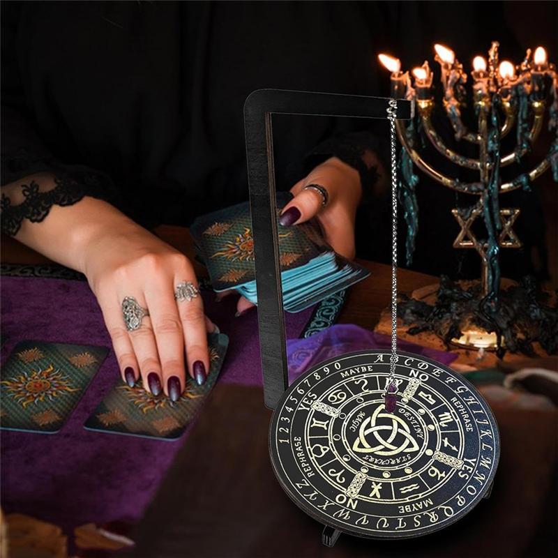 ABMH-Ornament Stones Rocks Pendulum Display Stand, For Reading Setup, Jewelry Crystal Holder A