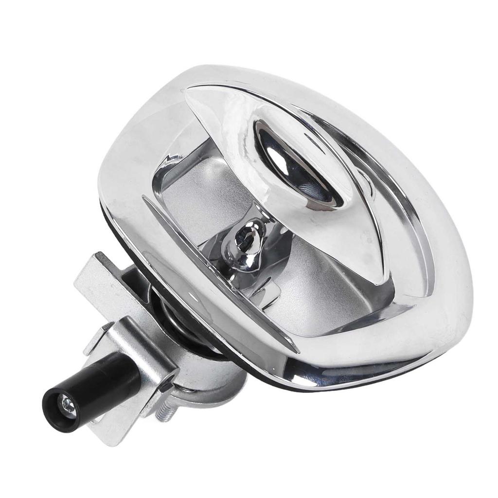 RV Door Lock Zinc Alloy Powder Coating Rustproof Anti Skid High Strength for Yacht Household