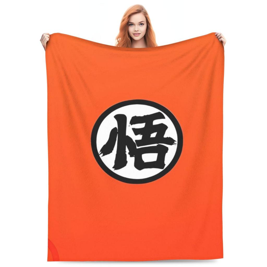 Anime D-Dragons B-Balls Soft Blankets Travel Plush Throw Blanket Funny Bedroom Flannel Bedspread Sofa Bed Cover