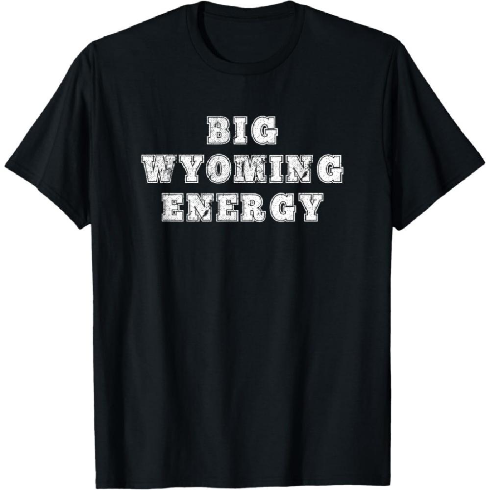 

Big Wyoming Energy T-Shirt XXXXXL чорний
