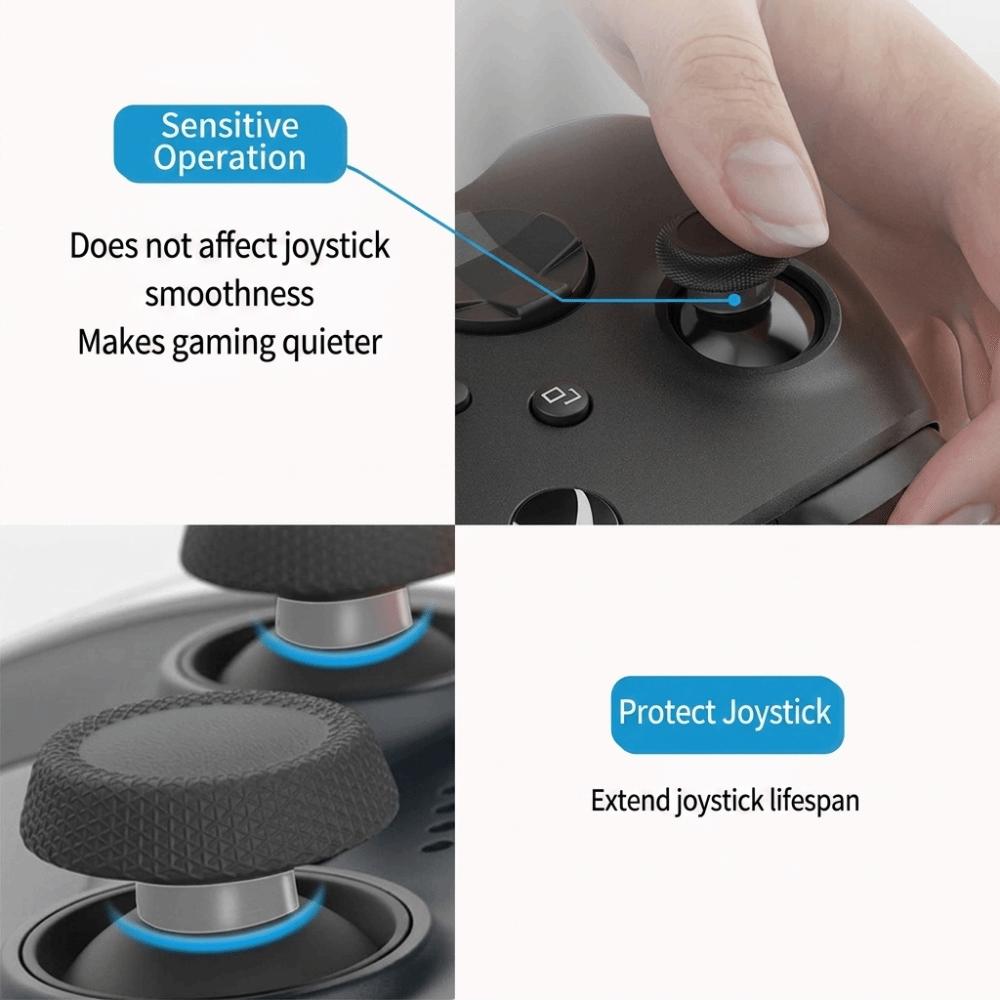 8PCS Anti Wear Joystick Protection Rings for PS5 PS4 Pro Xbox VR2 ROG Joystick Protection