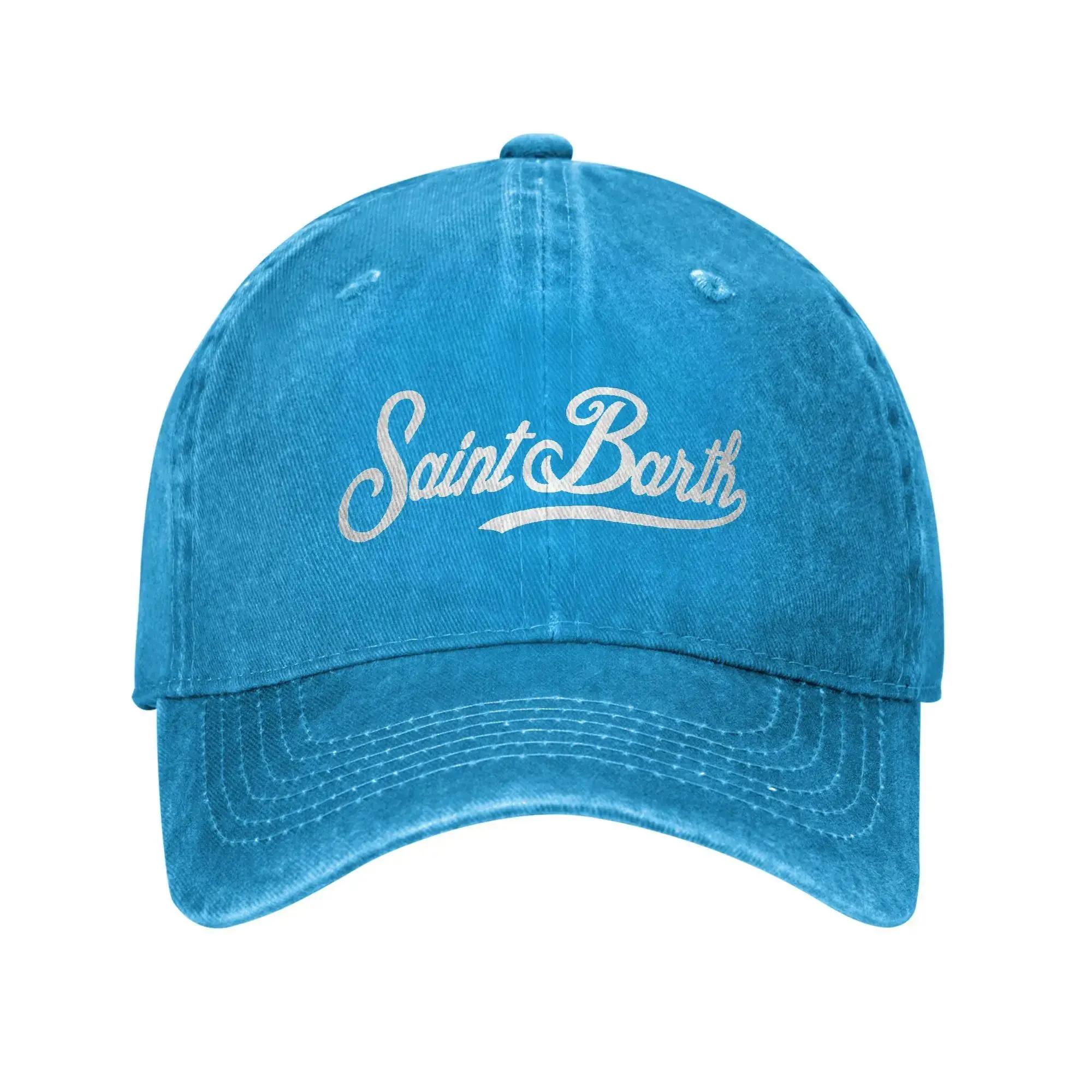 The best product for you 2025 Zomer Katoen S-Saint B-Barth Baseballpet Dames Heren Verstelbare Papa Pet Casual en Veelzijdig Buiten Zonnebescherming Adjustable