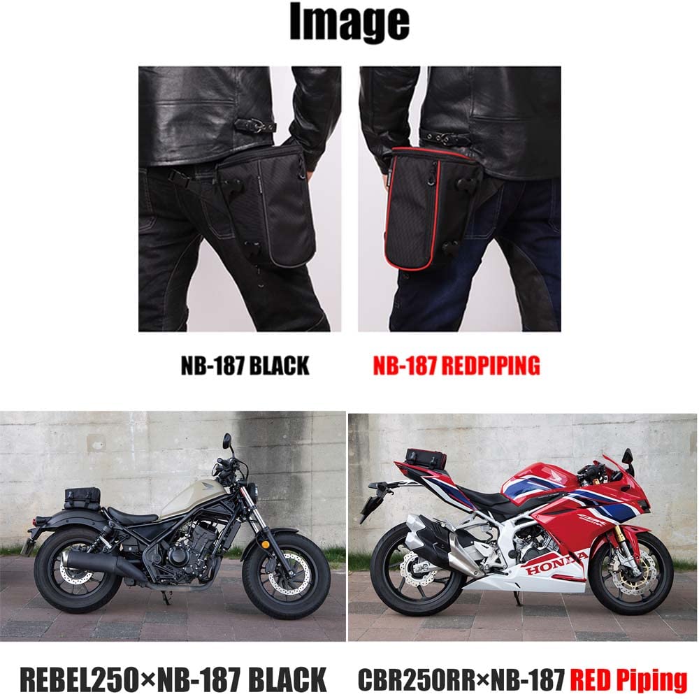 DEGNER SEAT HOLSTEER BAG (Black, NB-187)