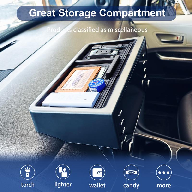 SixthSmoy Tacka na desce rozdzielczej środkowej konsoli do Toyota Sienna 2024 Organizer na deskę rozdzielczą akcesoria