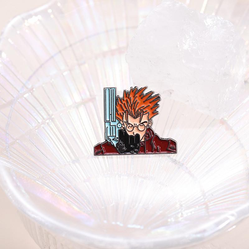 Anime Cartoon Eyecatching Character Brooch Colorful Unique Design For Stylish Decoration