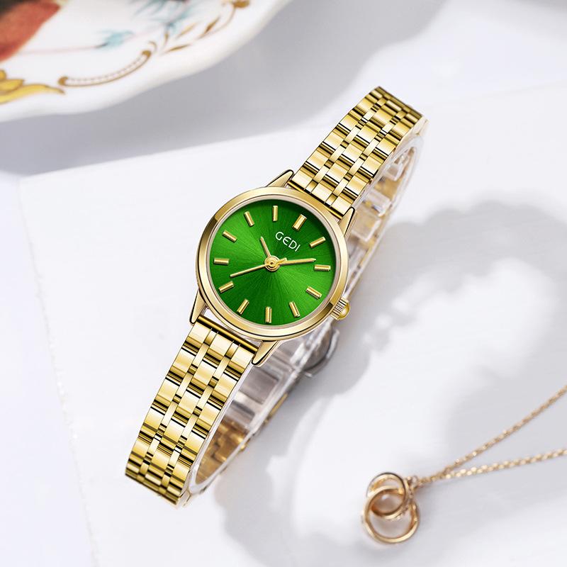 Simple And High-Value Steel Belt Women'S Watch, Small And Exquisite Waterproof Women'S High-End Quartz Watch