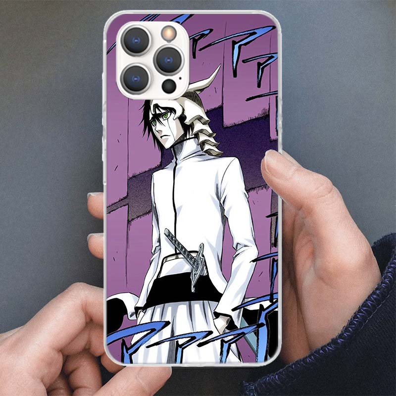 Bleach Ulquiorra Cifer 4 Phone Case For iPhone 17 16 15 14 13 12 11 Pro Max Mini Plus Air 7 SE 8 Soft Silicone Print Shell Funda