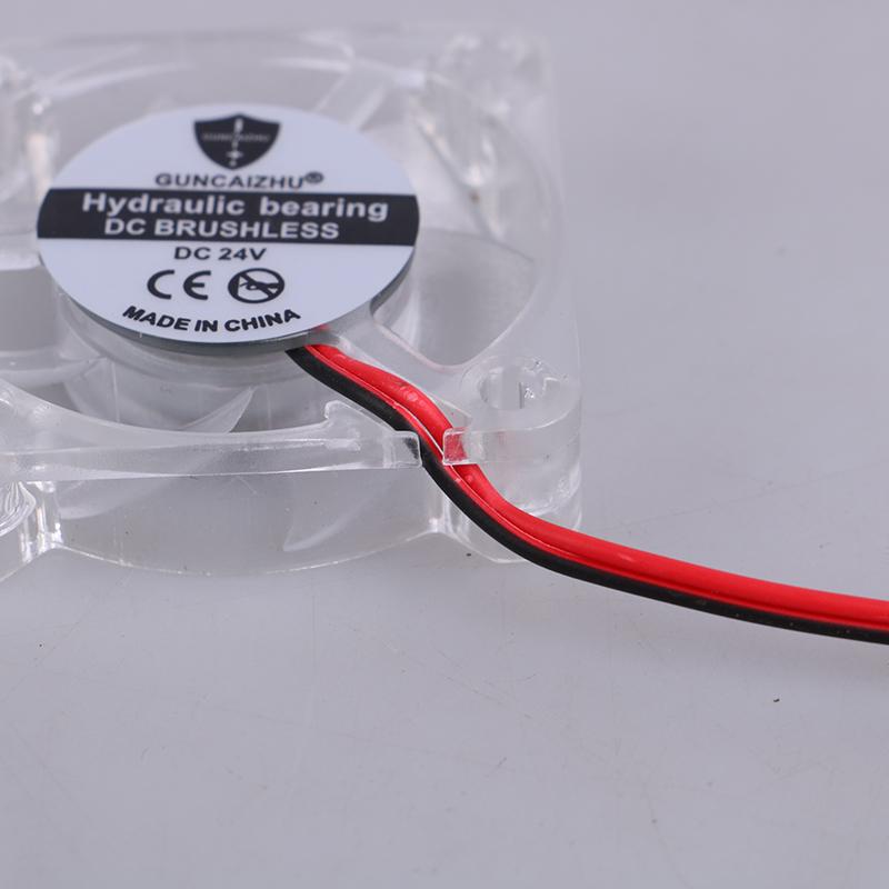 4010 Dc 5V 12V 24V Cooling Fan Led Iight Emitting Hydraulic Bearing 2Pin
