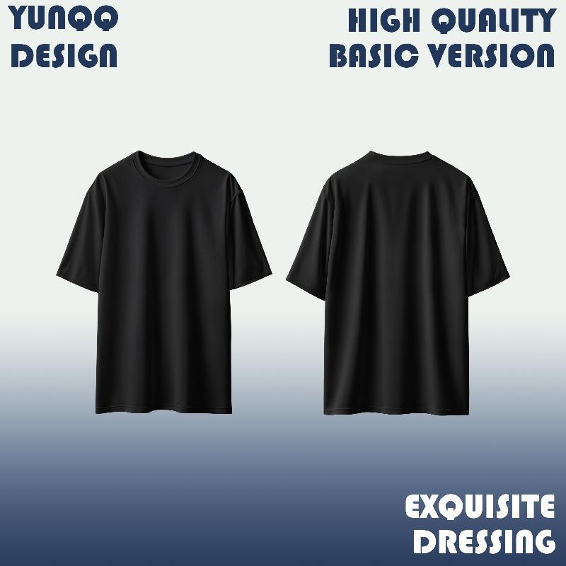 European sizes A Stylish And Comfortable Short-Sleeve T-Shirt Featuring a Trendy Digital Print of Brooklyn,Made from High-Quality